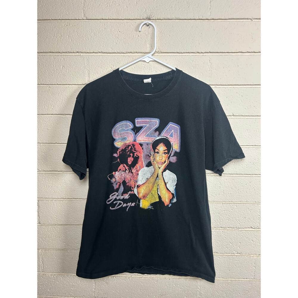 SZA Black Band Tee size L
